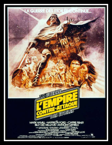 Affiche du film The Empire strykes back